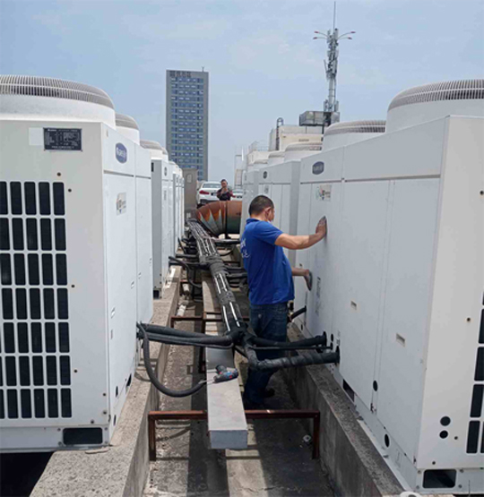 应县中央空调制热和不制冷系统维修方法