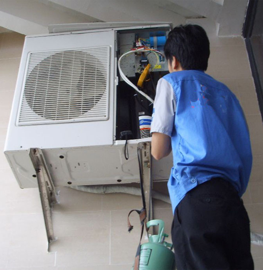 应县空调开机无反应维修